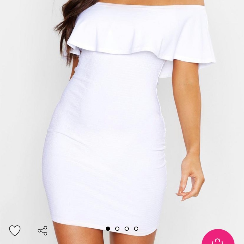 Off The Shoulder Mini Dress 👗